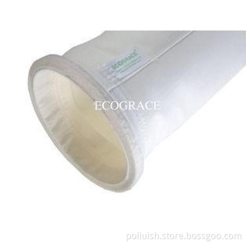 Polyester Filter Bag With Water Repellent For Cement Plant